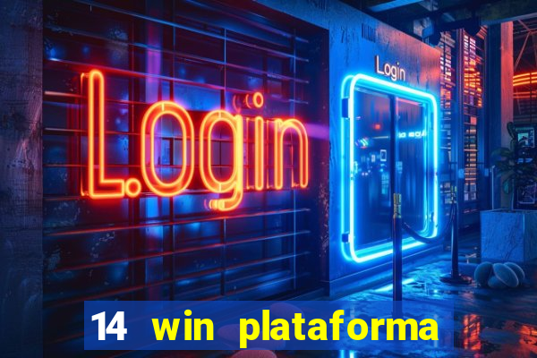 14 win plataforma de jogos